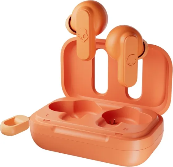 Беспроводные наушники Skullcandy Dime TWS Golden Orange | Bluetooth, IPX4, микрофон, до 12 часов автономной работы Киев