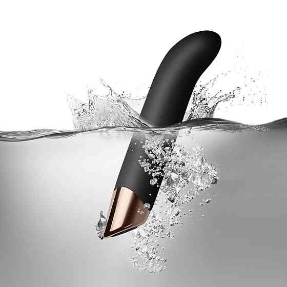 Вибратор для точки G Rocks Off Chaiamo G Black, 10 режимов Sex Aura Киев