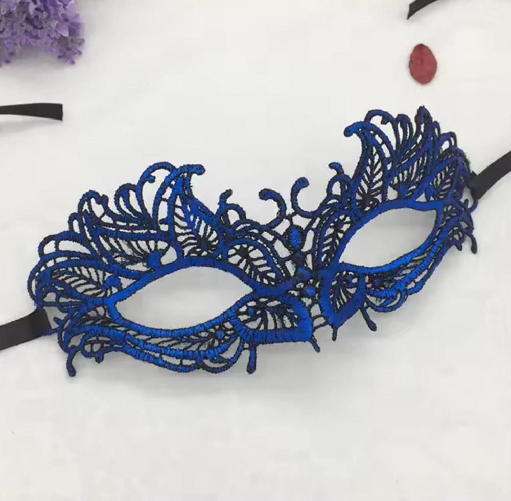 Маска для венеціанського карнавалу one size синій Київ - фото 1