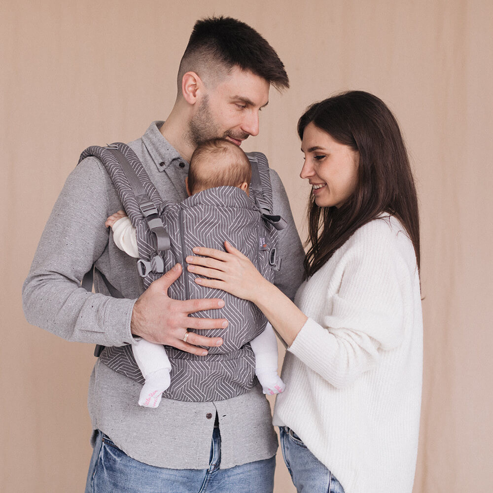 Ерго-рюкзак Love & Carry® ONE Organic Хвиля Київ - фото 7