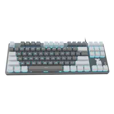 Клавіатура Aula F3287 Keycap KRGD Blue USB UA White/Grey (6948391240688) Вінниця