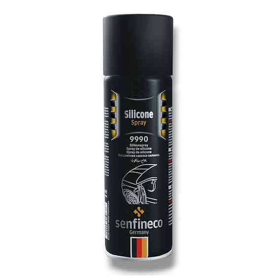 Силиконовый спрей Senfineco Silicone Spray 9990 450 мл для резины, пластика и уплотнителей Чортков