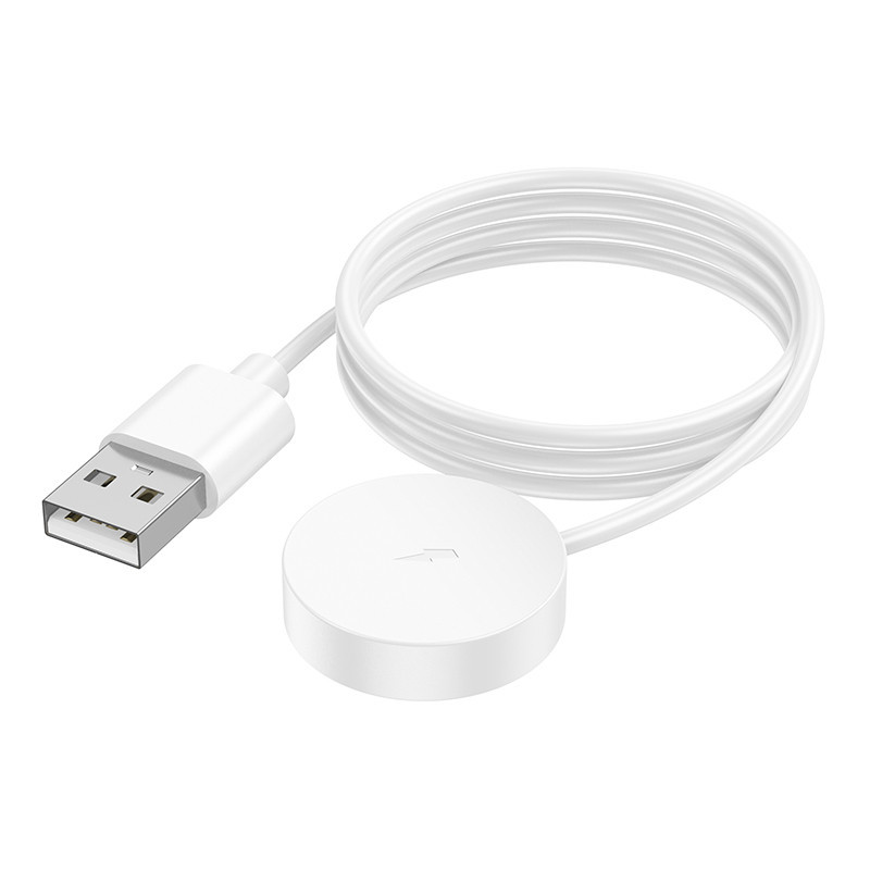 Беспроводное зарядное устройство для смарт-часов BOROFONE BD14 Ultra Smart sports watch charging cable White Киев - изображение 3