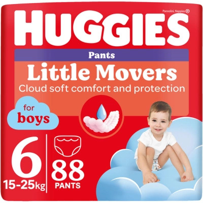 Подгузники Huggies Pants 6 M-Pack 15-25 кг для мальчиков 88 шт (5029054568200) Винница - изображение 1