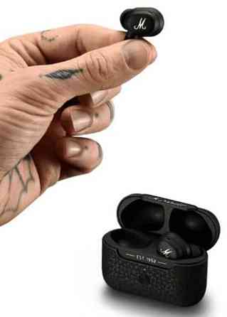 Наушники: TWS Marshall MOTIF Black ANC. Харьков