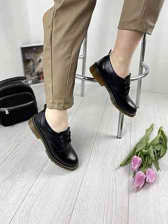 Sothby 's Туфлі жіночі Sothby 's M-375 чорні (весна-осінь, шкіра натуральна) (3113) Коломыя