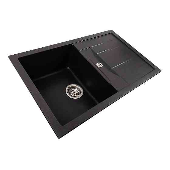 Гранітна мийка для кухні VALESO 7850 TROYA матовий Моріон Коломыя