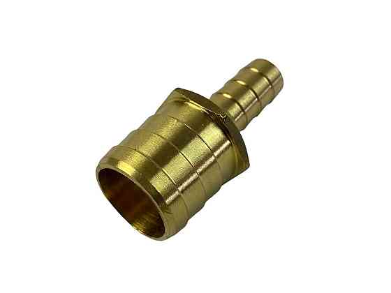 Перехідник шлангів обігрівача (D 20х10) латунь БС Авто (прямий) Мукачево