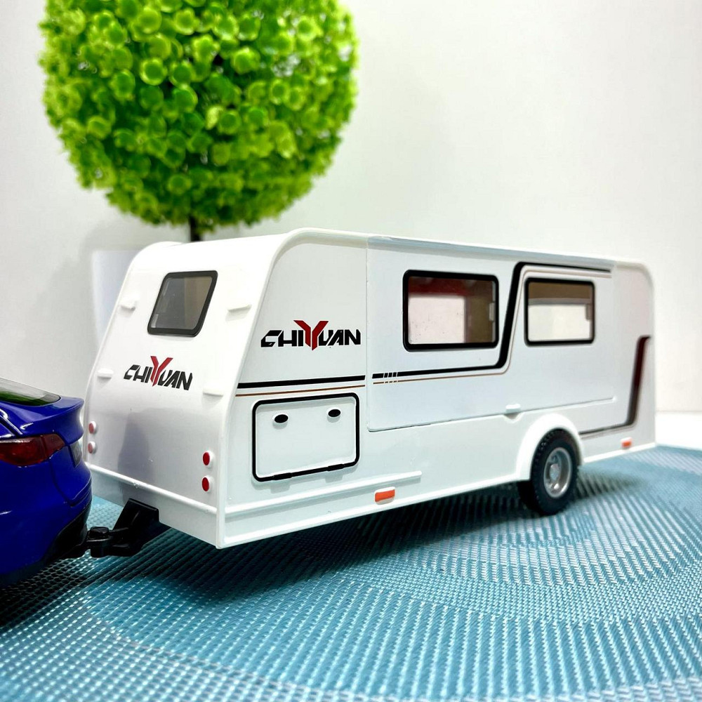 Машина з трейлером масштаб 1:32 інерція звук світло Синій (B21045) Чернігів - фото 9