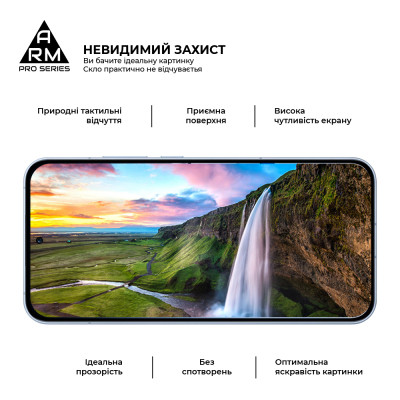 Скло захисне Armorstandart Pro OPPO Reno13 5G Black (ARM81869) Вінниця - фото 4