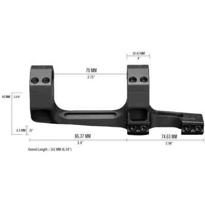 Кріплення для прицілу Vortex Precision Extended Cantilever D-30мм Extra Hight Picatinny (CM-530-20) Вінниця
