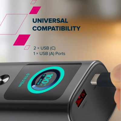 Батарея универсальная Canyon 20000mAh OnPower 265 PD/100W (CNS-CPB265DG) Винница - изображение 6