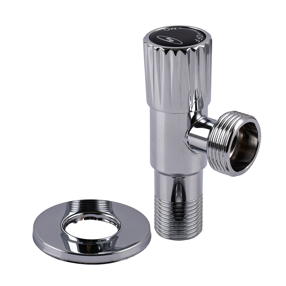 !Кран кутовий кераміка SOLOMON EXCLUSIVE 1/2″X3/4″ 989 CHROM ( 1шт.) Тернопіль - фото 4