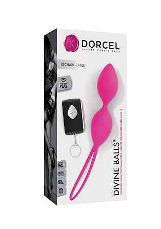 Вагинальные шарики Dorcel Divine Balls, диаметр 3,5 см, масса 91г Sex Aura Киев