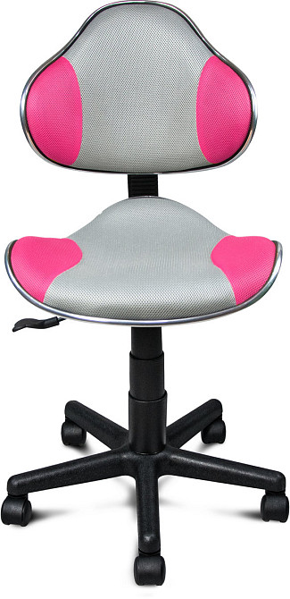 Крісло поворотне Q-G2 рожеве / сіре Киев - изображение 2