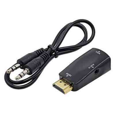 Перехідник ST-Lab HDMI male (PC/laptop) - VGA F(Monitor) (U-991 black) Вінниця
