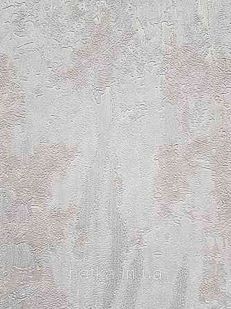 Шпалери вінілові на флізеліні гарячого тиснення DU&KA 1.06х10 вензель основа під штукатурку сірі коричневі Київ