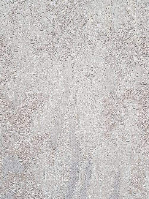 Шпалери вінілові на флізеліні гарячого тиснення DU&KA 1.06х10 вензель основа під штукатурку сірі коричневі Київ - фото 1