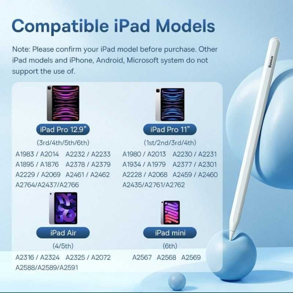 Стилус Baseus Pensil новий. Київ - фото 9