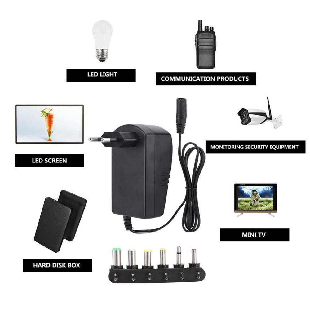 Універсальний зарядний блок з 6 змінними штекерами Київ - фото 15