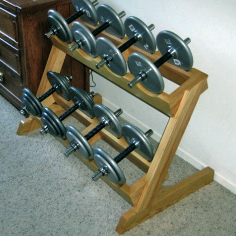 Стійка для гантелей "Батин" сієна Миколаїв - фото 1