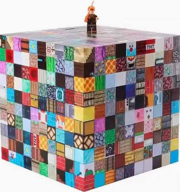 Магнітний конструктор майнкрафт / конструктор minecraft. Киев - изображение 1