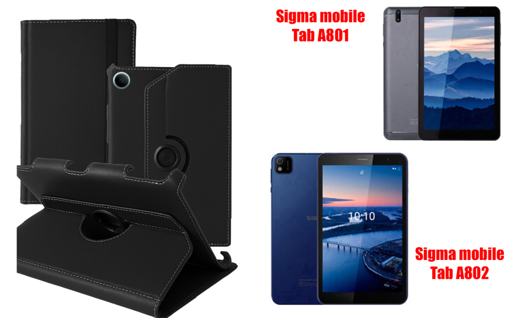 Чохол Spinner360 для планшета Sigma mobile Tab A102, A103, A104, колір Klasika Київ - фото 1