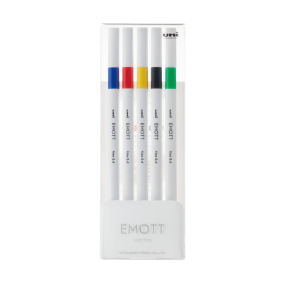 Лайнер UNI набор Emott Vivid Color 0.4 мм 5 цветов (PEM-SY/5C.01VC) Винница - изображение 1