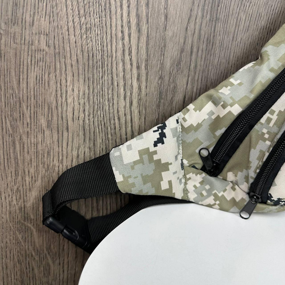 Чоловіча спортивна бананка в стилі Puma піксельна, поясна сумка Пума військова ( 26241 ) Харьков - изображение 7