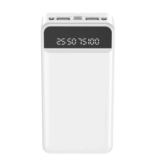 Універсальна мобільна батарея XO PR163 20000mAh (Білий) Вінниця
