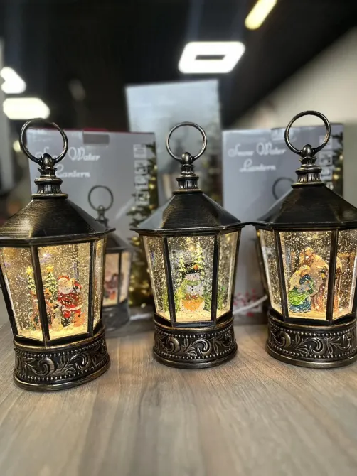 Jianlips Санта Клаус Музыкальный новогодний фонарь XMAS WDL 24077A Коломыя - изображение 6