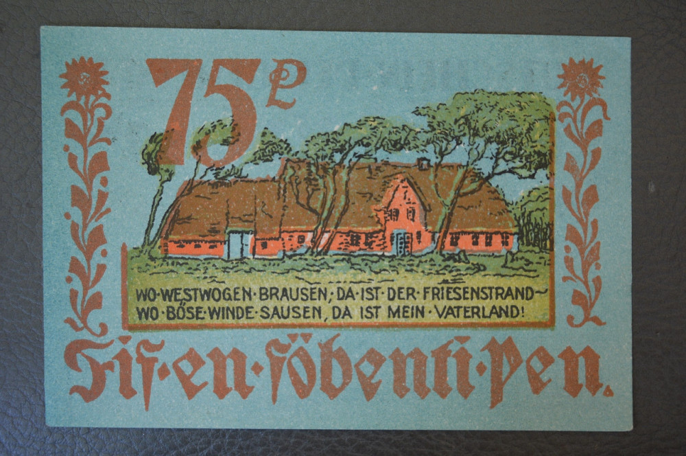 Німеччина. Нотгельд. 75 Pf ( 11 ) Полтава - фото 1