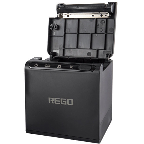 Термопринтер чеків POS Wi-Fi USB LAN з автообрізанням паперу REGO RG-P80B для 58 та 80 мм Київ - фото 4