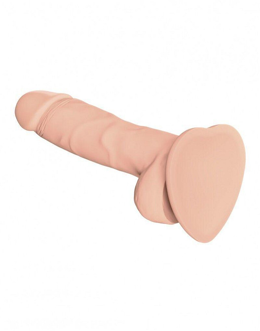 Реалистичный фаллоимитатор Strap-On-Me SOFT REALISTIC DILDO Vanilla - Size S Sex Aura Киев - изображение 3