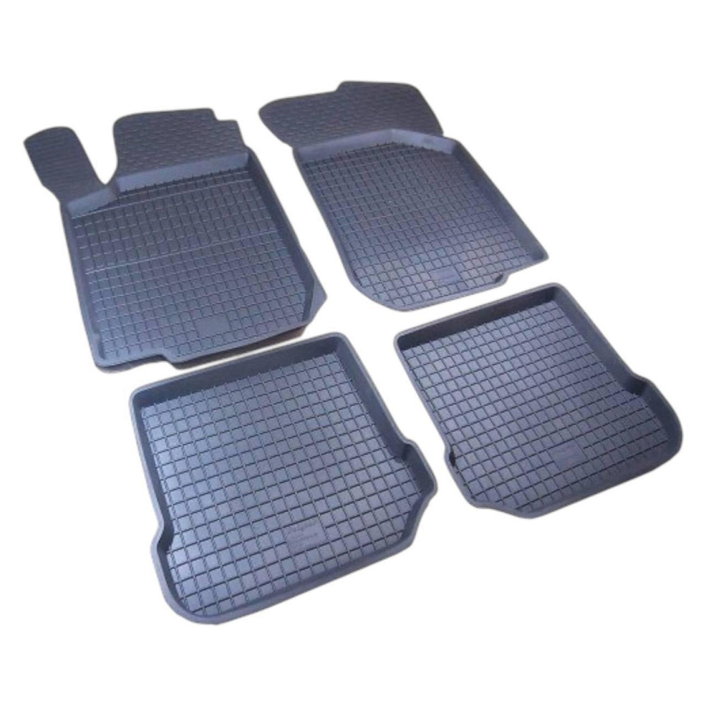 Коврики резиновые Skoda Octavia Tour 2000-2009 (Polytep) BIG BOARD (4 шт) Киев - изображение 1