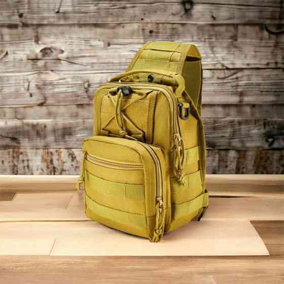 Сумка кобура наплечная, Нагрудная сумка бананка вместительная Мужская кроссбоди ZU-79 Львов