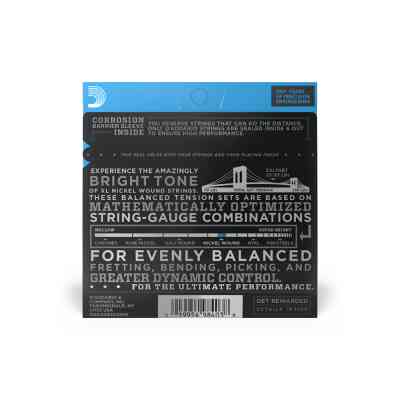 Струны для гитары D'Addario XL Nickel Wound Balanced Tension Medium (11-50) (EXL115BT) Винница