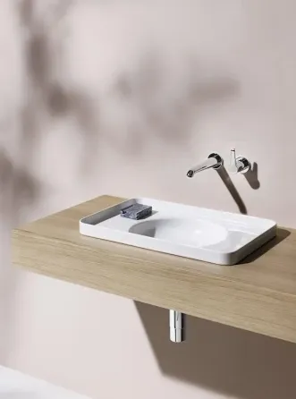 Раковина  Laufen Blatowa Val 550X36Cm Biała (H8172810001051) Киев