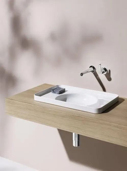 Раковина  Laufen Blatowa Val 550X36Cm Biała (H8172810001051) Киев - изображение 1