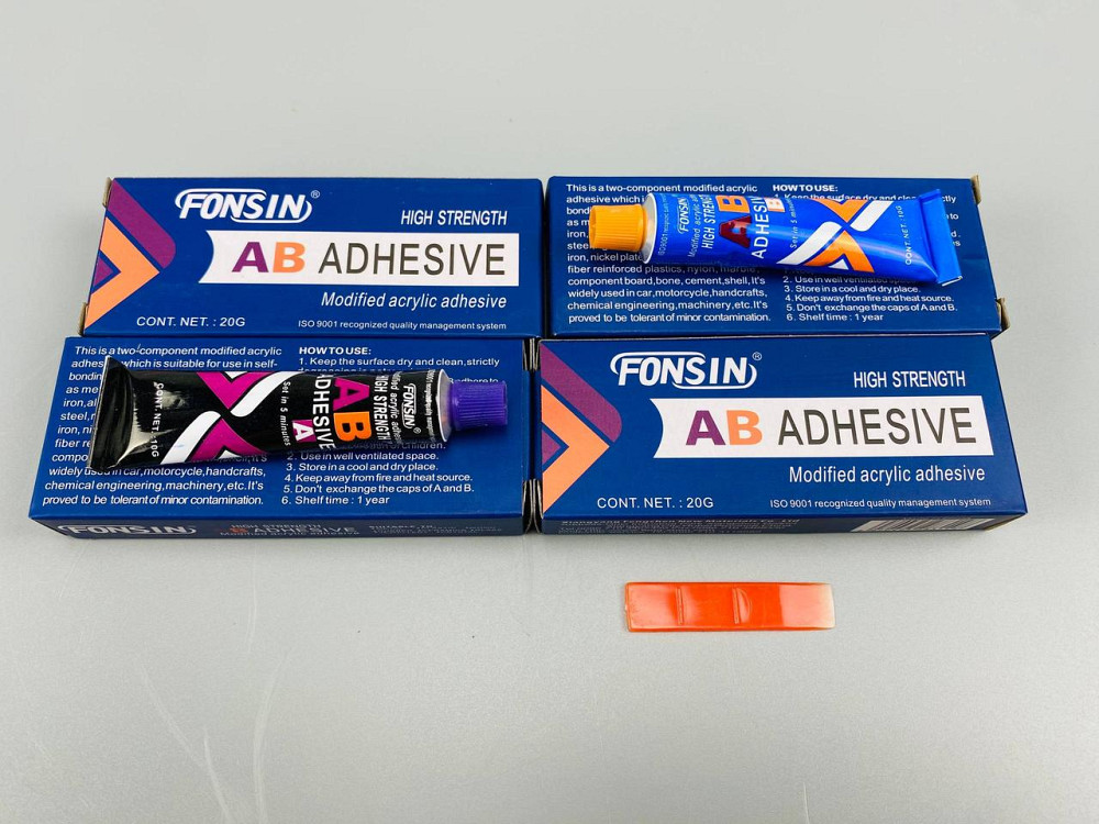 Клей двокомпонентний (універсальний) 10 г + 10 г (фабрика ABRO) Мукачево - фото 8