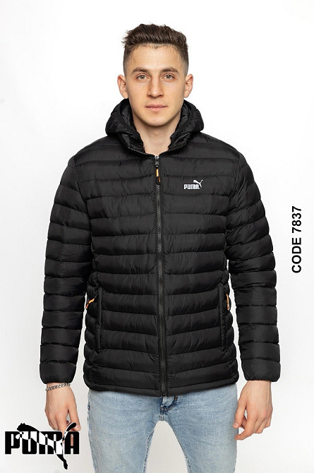 Мужская демисезонная стеганая куртка Puma Киев - изображение 2