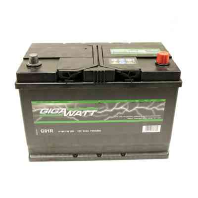 Аккумулятор автомобильный GigaWatt 91А (0185759100) Винница