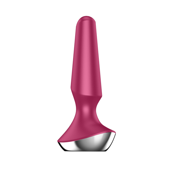 Анальная смарт пробка с вибрацией Plug-ilicious 2 цвет: розовый Satisfyer (Германия) Sex Aura Киев