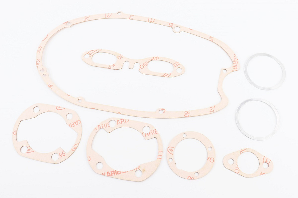 Прокладки двигуна Юпітер-2,3, к-кт 8 деталей (шкіркартон, алюміній) Київ - фото 1