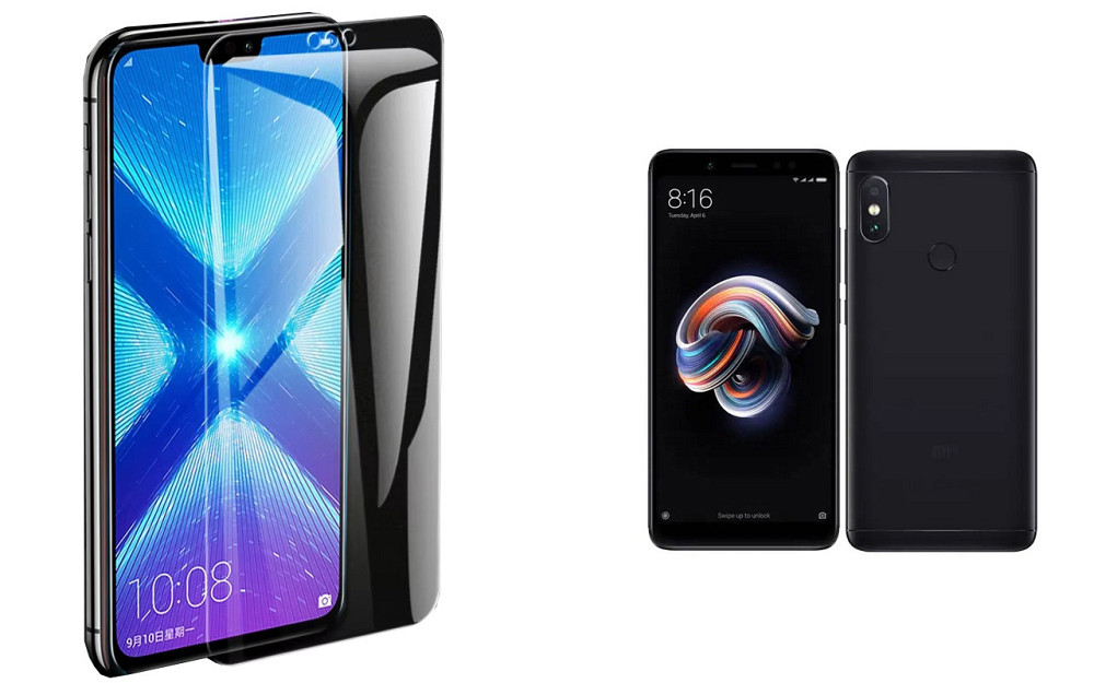 Захисне скло NeoGlass для Xiaomi Redmi Note 5, Note 5 Pro – надпрозоре та стійке Київ - фото 2