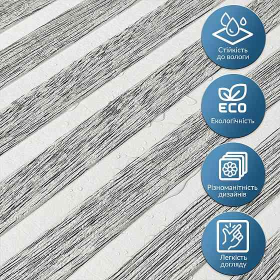 Панель-рейка 680х670х5мм Бело-серебряный SW-00002531 Киев