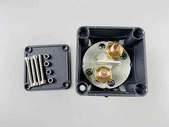 Вимикач маси універсальний механічний дистанційний 12/24 В (червона мідь) 300A Мукачево