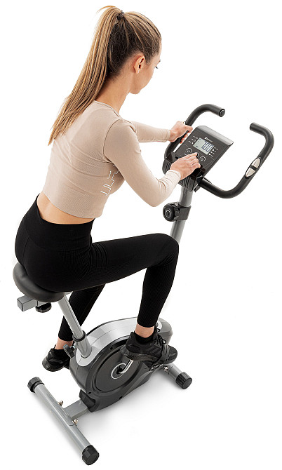 Велотренажер магнитный Hop-Sport HS-2050H Sonic серебристый Киев - изображение 5