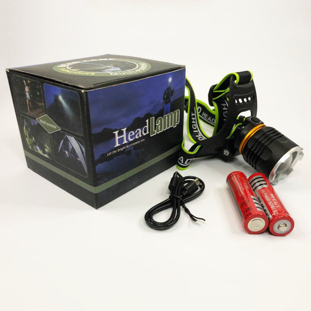 Фонарик на голову диодный Police BL-8003-P50, Фонарь для ночной езды, Мощный фонарь для ночной рыбалки AV-35 Киев - изображение 1