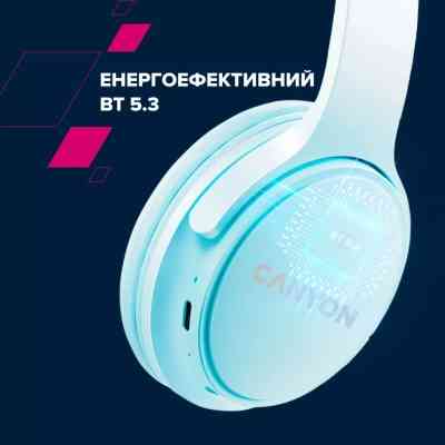 Наушники Canyon OnRiff 4 Bluetooth Pink (CNS-CBTHS4P) Винница